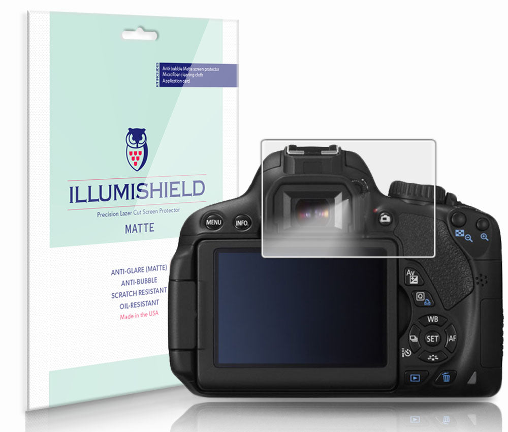 Canon EOS 650D (Rebel T4i Kiss X6i) ILLUMISHIELD Anti-Glare Matte Scre –  Illumishield